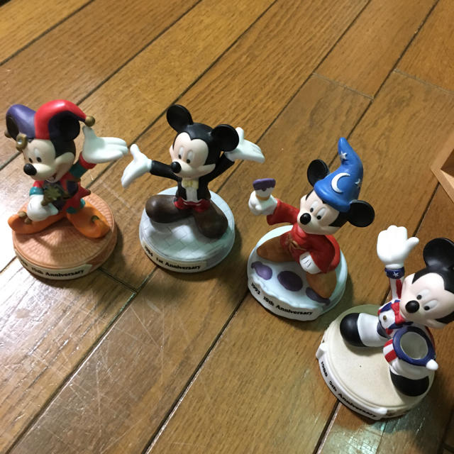 ミッキーマウス - 純ちゃん 様 専用 TDL 15周年記念 ミッキー フィギュアセット 陶器製 の通販 by ほのーの's shop