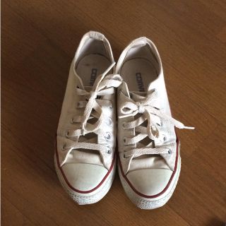 コンバース(CONVERSE)のコンバース スニーカー 白 22.0(スニーカー)