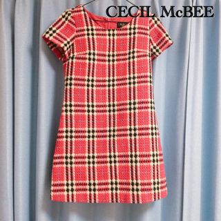 セシルマクビー(CECIL McBEE)のCECIL  McBEE チェックワンピ♡(ミニワンピース)