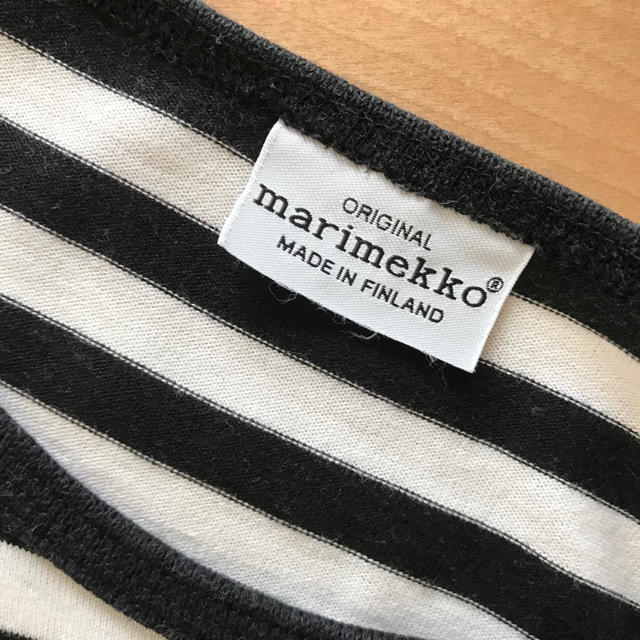 marimekko(マリメッコ)のマリメッコ ボーダー ワンピース レディースのワンピース(ひざ丈ワンピース)の商品写真