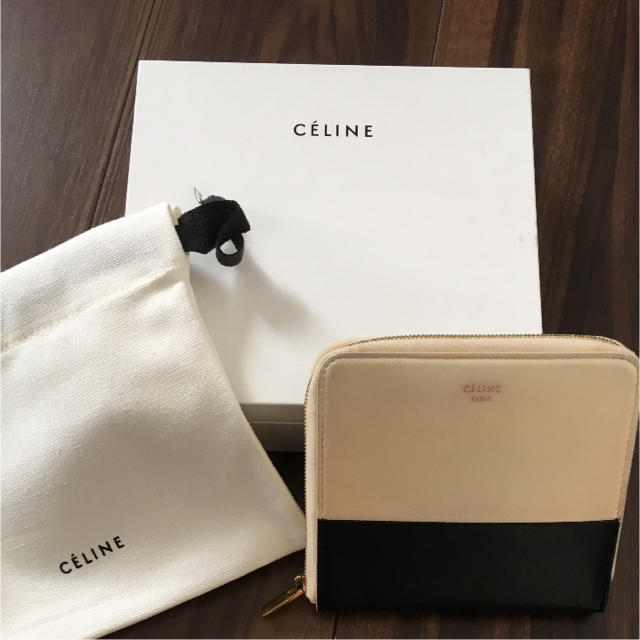 celine(セリーヌ)のセリーヌ バイカラー お財布 レディースのファッション小物(財布)の商品写真