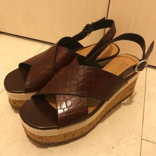 ザラ(ZARA)のZARA プラットフォーム サンダル(サンダル)