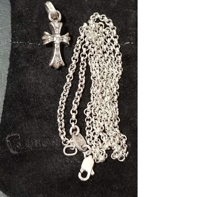 Chrome Hearts(クロムハーツ)のクロムハーツ　18inch ロールチェーン　のみ　CHROME HEARTS メンズのアクセサリー(ネックレス)の商品写真