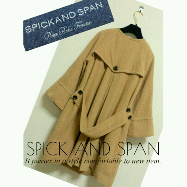 Spick & Span(スピックアンドスパン)のスピック&スパン★コート定価23760円 レディースのジャケット/アウター(ロングコート)の商品写真