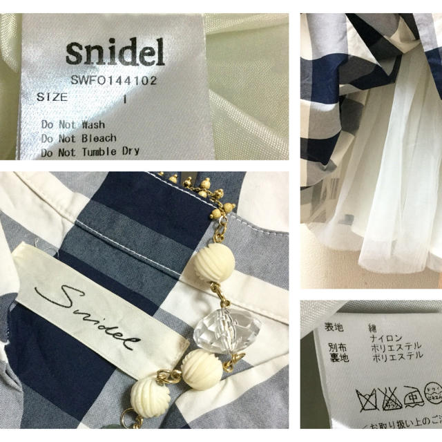 SNIDEL(スナイデル)の【✨送料込み✨】Snidel ノースリーブシャツワンピ レディースのワンピース(ミニワンピース)の商品写真