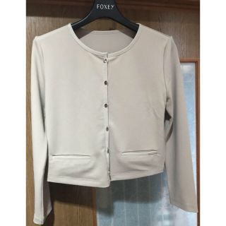 フォクシー(FOXEY)のフォクシー  フランネルカーディガン(カーディガン)