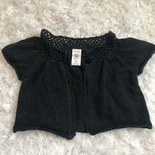 ベビーギャップ(babyGAP)のgap💕110cm ボレロ💕黒(カーディガン)