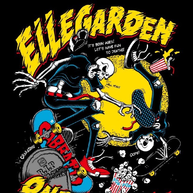 エルレガーデン サイズ L 黒 ブラック Tシャツ コラボ Ellegardenの通販 By Sergio Aguero S Shop ラクマ