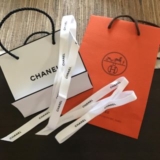 シャネル(CHANEL)のシャネル エルメス ショップ袋 リボン(ショップ袋)