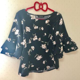 シマムラ(しまむら)の花柄 秋服 トップス(カットソー(長袖/七分))