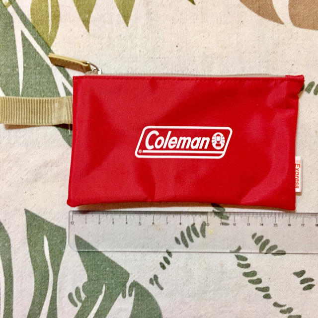 Coleman(コールマン)の[未使用] Coleman ミニポーチ 赤 レディースのファッション小物(ポーチ)の商品写真