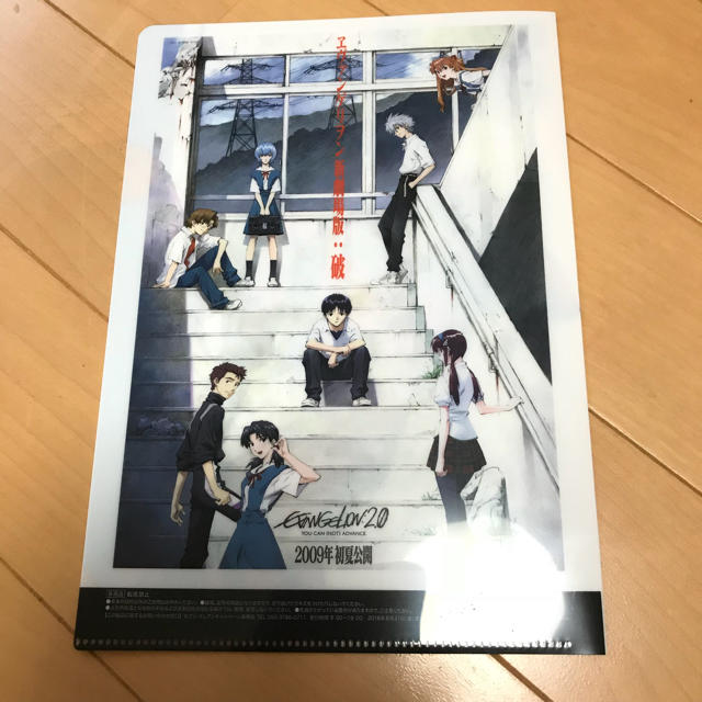 エバンゲリオン アスカ ミニファイル エンタメ/ホビーのアニメグッズ(クリアファイル)の商品写真