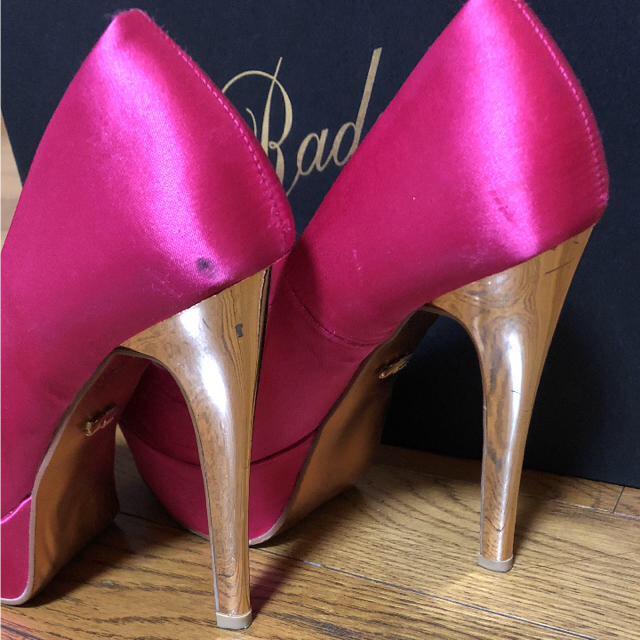 Rady(レディー)のレディー Rady ハイヒール パンプス ビジュー付き ピンク サイズS レディースの靴/シューズ(ハイヒール/パンプス)の商品写真