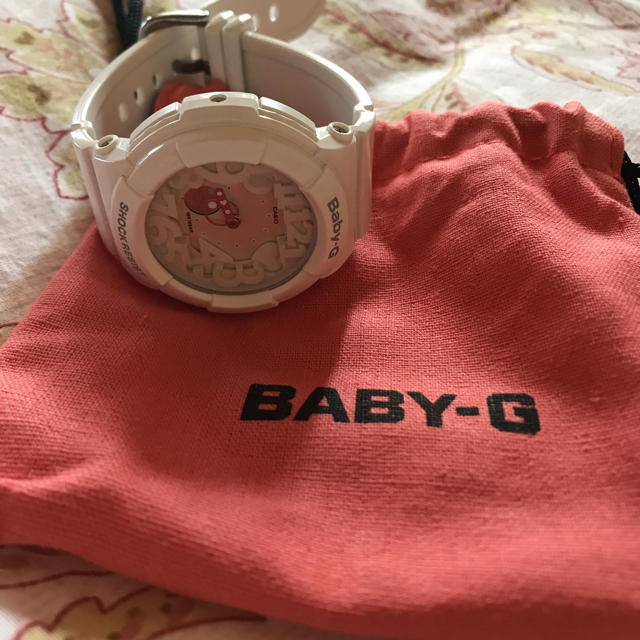 Baby-G(ベビージー)のベビージー 時計 ホワイト レディースのファッション小物(腕時計)の商品写真