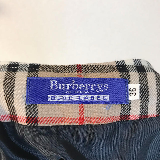 BURBERRY BLUE LABEL(バーバリーブルーレーベル)のバーバリー スカート レディースのスカート(ミニスカート)の商品写真