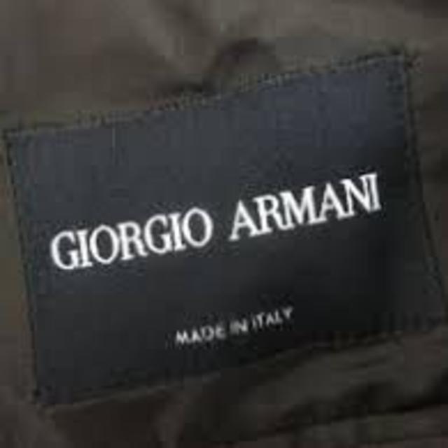 Giorgio Armani(ジョルジオアルマーニ)の☆GIORGIO ARMANI黒タグ１Ｂシングル ウールスーツ48☆ メンズのスーツ(セットアップ)の商品写真