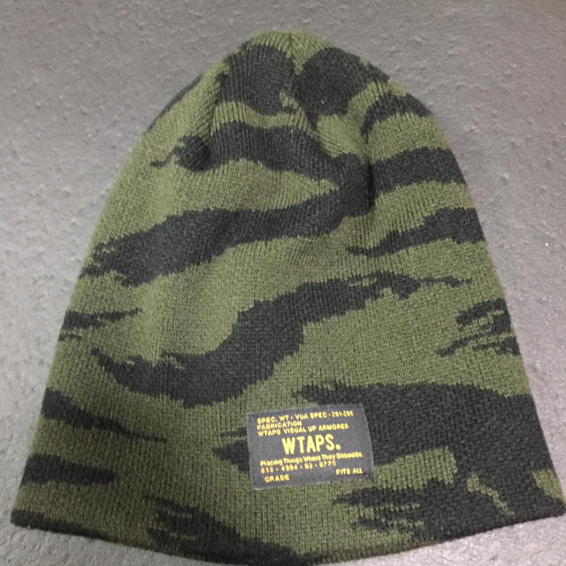 wtaps ニット帽 camo 新品送料込み