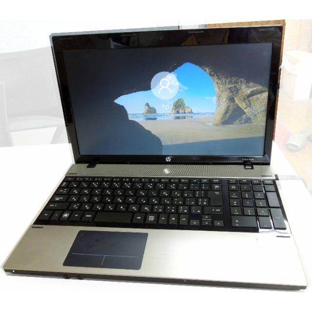 HP(ヒューレットパッカード)のCore i3ノート!すぐに使えます！HP ProBook4520s スマホ/家電/カメラのPC/タブレット(ノートPC)の商品写真