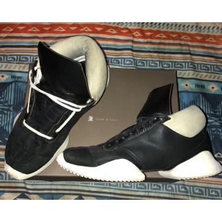 リックオウエンス(Rick Owens)のRICK OWENS adidas RUNNER スニーカー26,5cm(スニーカー)