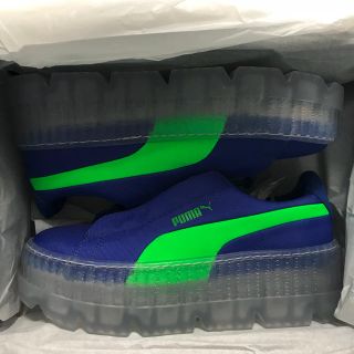 プーマ(PUMA)の22.5  プーマ フェンティー リアーナ blue-green(スニーカー)