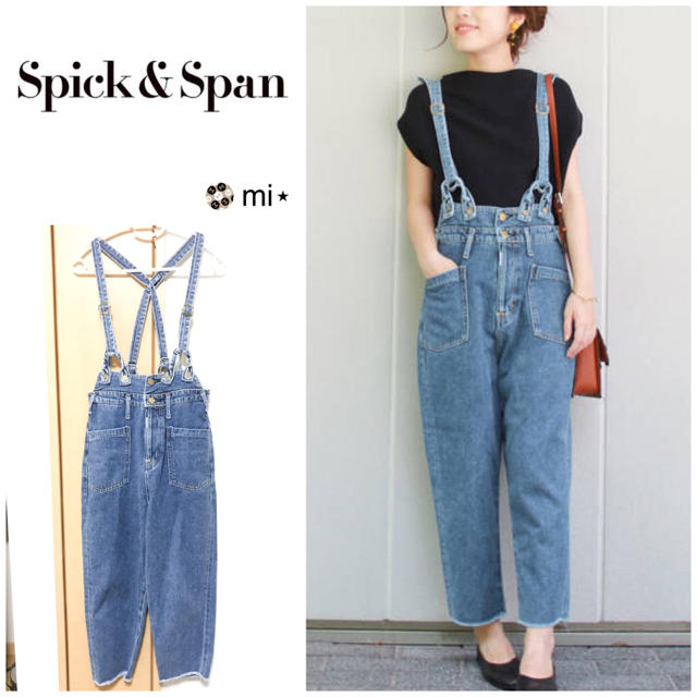 美品❣️ SOMETHING × Spick サロペット サイズM