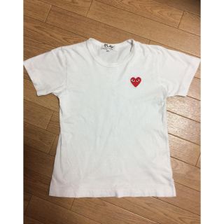 コムデギャルソン(COMME des GARCONS)の正規品ギャルソンPLAY白Tシャツ(Tシャツ(半袖/袖なし))