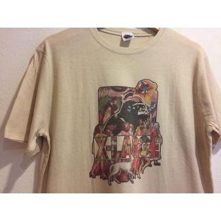 エクストララージ(XLARGE)の【XLARGE】 西洋柄 X エクストララージ Tシャツベージュ(Tシャツ/カットソー(半袖/袖なし))