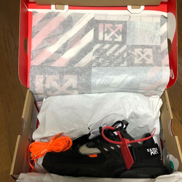 メンズOFF-WHITE × NIKE AIR PRESTO