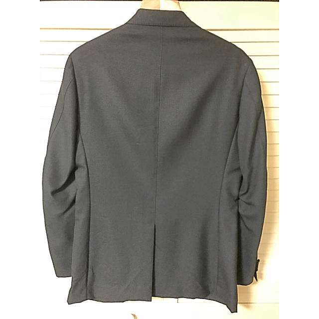 EDIFICE(エディフィス)の美品 EDIFICE ウール テイラードジャケット サイズ46 ネイビー メンズのジャケット/アウター(テーラードジャケット)の商品写真