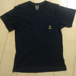 ユニクロ(UNIQLO)のユニクロ UT ポケット付きミッキー(Tシャツ(半袖/袖なし))