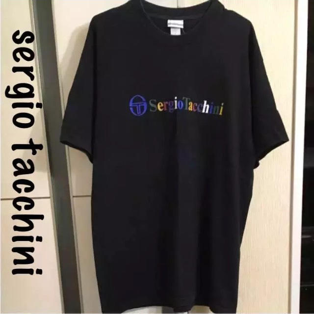 Sergio Tacchini(セルジオタッキーニ)の90S ◆ sergio tacchini Ｔシャツ Lサイズ USA製 メンズのトップス(Tシャツ/カットソー(半袖/袖なし))の商品写真