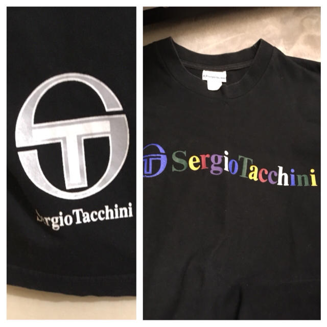 Sergio Tacchini(セルジオタッキーニ)の90S ◆ sergio tacchini Ｔシャツ Lサイズ USA製 メンズのトップス(Tシャツ/カットソー(半袖/袖なし))の商品写真