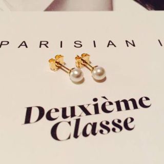 ドゥーズィエムクラス(DEUXIEME CLASSE)の★新品 DEUXIEME CLASSE ドゥーズィエムクラス 一粒パールピアス(ピアス)