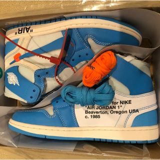 オフホワイト(OFF-WHITE)のAIR JORDAN 1 × OFF-WHITE NRG 25.5cm(スニーカー)