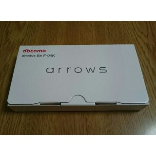 フジツウ(富士通)のarrows  Be F-04K  新品未使用 黒(スマートフォン本体)