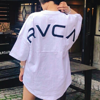 ルーカ(RVCA)の RVCA アーチT 白 Sサイズ(Tシャツ/カットソー(半袖/袖なし))