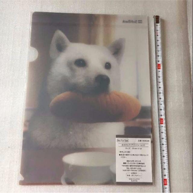 Softbank お父さん犬 クリアファイル ソフトバンク 非売品 パンをくわえる白犬の通販 By Momo S Shop プロフ必読です ソフトバンクならラクマ