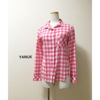 バーニーズニューヨーク(BARNEYS NEW YORK)のYANUK  ビックチェックシャツ(シャツ/ブラウス(長袖/七分))