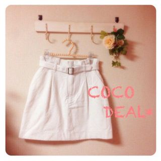 ココディール(COCO DEAL)のベルト付き♡タイトスカート♡(ミニスカート)