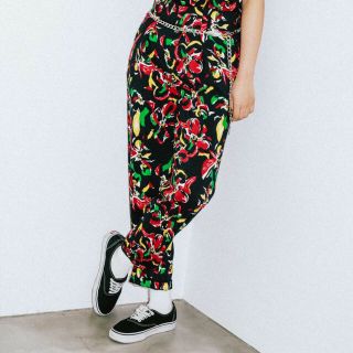 エックスガール(X-girl)のxgirl #1 ROMEO FLOWER TUCK PANTS (スラックス)