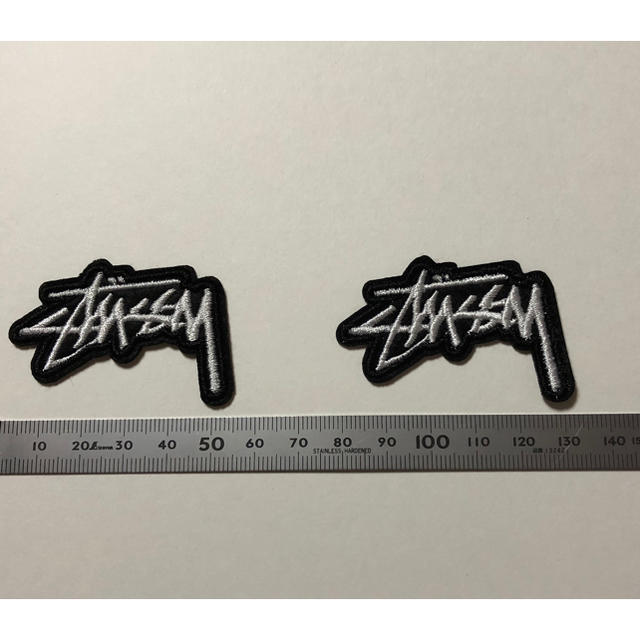 STUSSY(ステューシー)の《新品》STUSSY アイロン ワッペン 2個セット ハンドメイドの素材/材料(各種パーツ)の商品写真