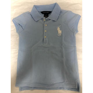 ラルフローレン(Ralph Lauren)のRALPH LAUREN  ラルフローレン 水色 ポロシャツ 120(Tシャツ/カットソー)