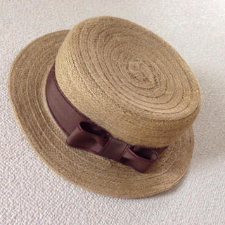 カシラ(CA4LA)のchatty aroma カンカン帽♡(ハット)