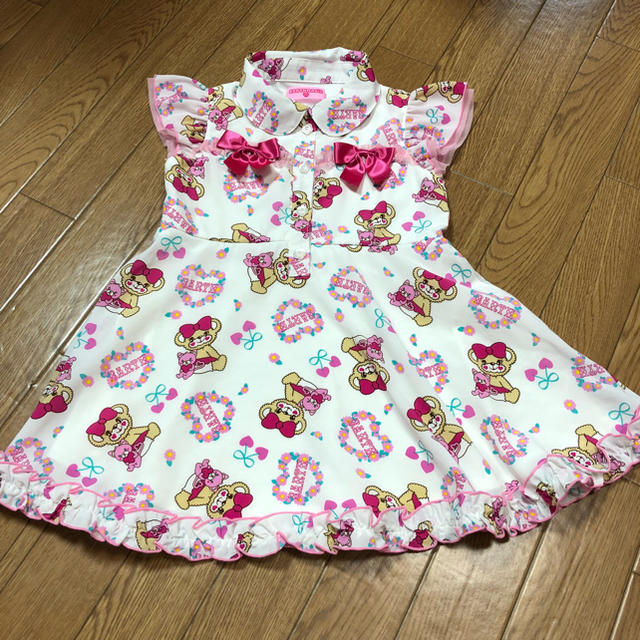 EARTHMAGIC(アースマジック)のワンピ♡110cm キッズ/ベビー/マタニティのキッズ服女の子用(90cm~)(ワンピース)の商品写真