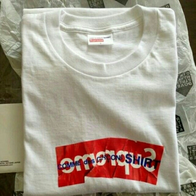 COMME des GARCONS(コムデギャルソン)のSupreme × GARCONS BOX LOGO Tシャツ シュプリーム メンズのトップス(Tシャツ/カットソー(半袖/袖なし))の商品写真