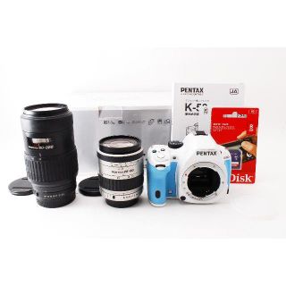 ペンタックス(PENTAX)のPentax K-50 希少カラー♪ダブルズームレンズでどんなシーンもバッチリ！(デジタル一眼)