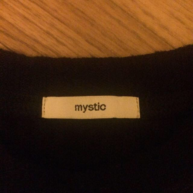 mystic(ミスティック)のmystic 袖レースニット レディースのトップス(ニット/セーター)の商品写真