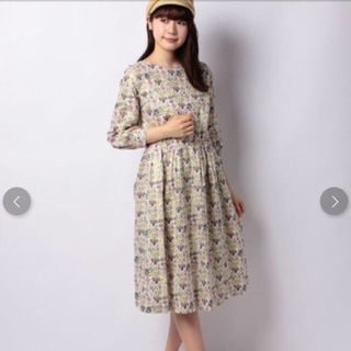 Techichi - テチチ リバティ花柄ワンピース の通販 by yuchama's Techichi - テチチ リバティ花柄ワンピース の通販 by yuchama's