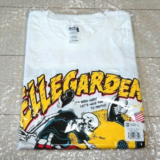 エルレガーデン サイズ L コラボ Tシャツ ELLEGARDEN 白 ホワイト(ミュージシャン)