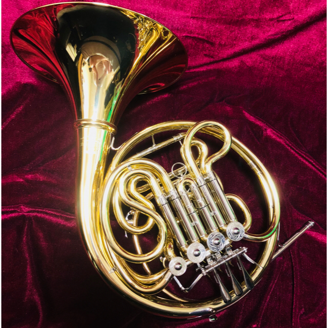 管楽器 【やや美品・簡易メンテナンス済み】YHR-87D フルダブルホルン